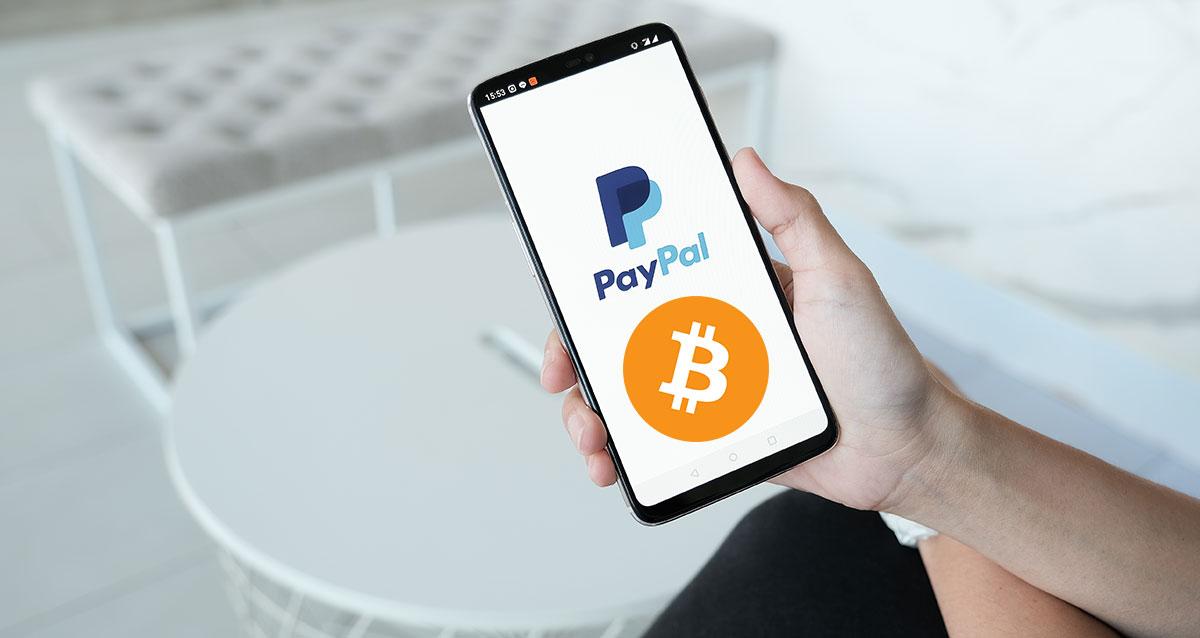 PayPal acepta criptomonedas